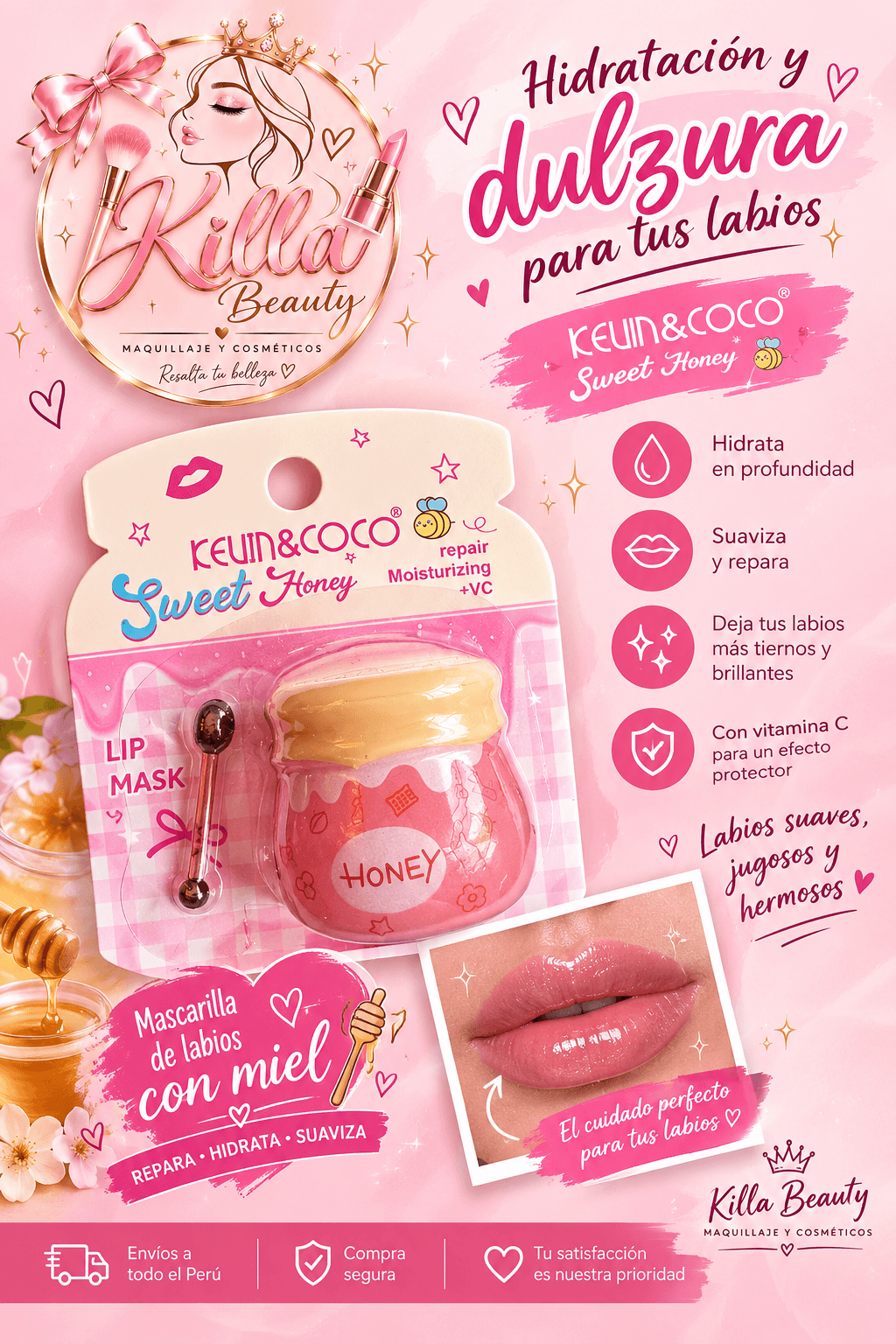 Bol lip gloss Kevin y coco
